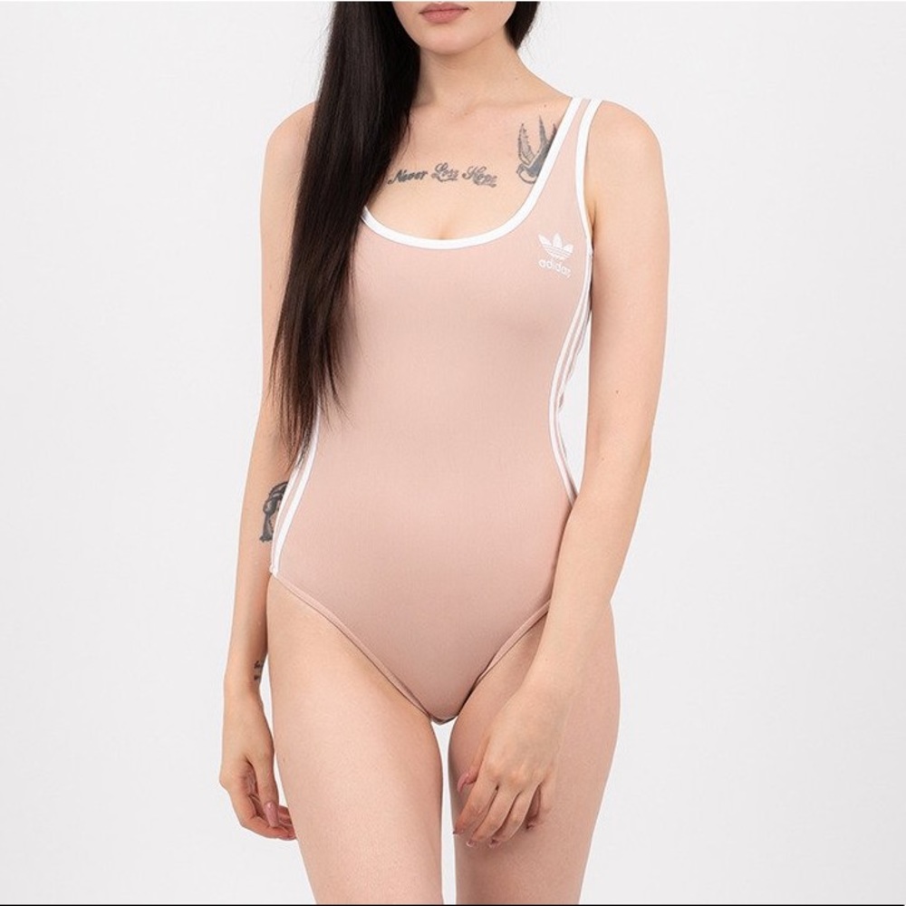 Adidas nude bodysuit